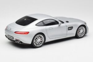 Mercedes AMG GT S C190 Designo Iridium Plata Magno Norev 1:18 B66960485 Metal - imagen 3 de 8