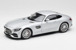 Mercedes AMG GT S C190 Designo Iridium Plata Magno Norev 1:18 B66960485 Metal