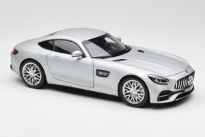 Mercedes AMG GT S C190 Designo Iridium Plata Magno Norev 1:18 B66960485 Metal - imagen 6 de 8