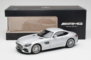 Mercedes AMG GT S C190 Designo Iridium Plata Magno Norev 1:18 B66960485 Metal - imagen 8 de 8