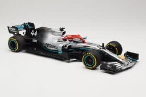 Mercedes AMG Petronas Motorsport W10 #44 L. Hamilton Winner Monaco GP 2019 Minichamps 1:18 110190644 Metal - imagen 4 de 6