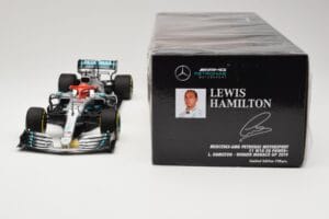 Mercedes AMG Petronas Motorsport W10 #44 L. Hamilton Winner Monaco GP 2019 Minichamps 1:18 110190644 Metal - imagen 6 de 6