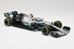 Mercedes AMG Petronas Motorsport W10 #77 V. Bottas 2nd Place Chinese GP 2019 Minichamps 1:18 110190377 Metal - imagen 4 de 6