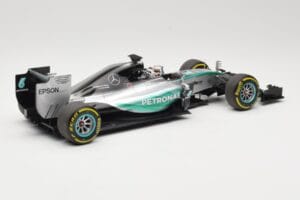 Mercedes AMG Petronas W06 Hybrid #44 L. Hamilton F1 World Champion 2015 Minichamps 1:18 186150044 Metal - imagen 2 de 6