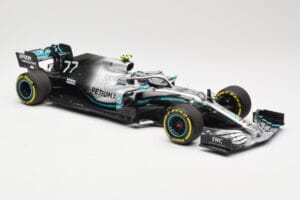 Mercedes AMG Petronas W10 #77 V. Bottas F1 2019 Minichamps 1:18 110190077 Metal - imagen 4 de 6