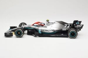 Mercedes AMG Petronas W10 #77 V. Bottas 3rd Place Monaco GP 2019 Minichamps 1:18 110190677 Metal - imagen 3 de 6