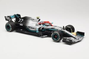 Mercedes AMG Petronas W10 #77 V. Bottas 3rd Place Monaco GP 2019 Minichamps 1:18 110190677 Metal - imagen 4 de 6