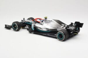 Mercedes AMG Petronas W10 #77 V. Bottas 3rd Place Monaco GP 2019 Minichamps 1:18 110190677 Metal - imagen 5 de 6