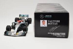 Mercedes AMG Petronas W10 #77 V. Bottas 3rd Place Monaco GP 2019 Minichamps 1:18 110190677 Metal - imagen 6 de 6
