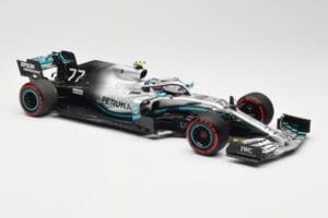 Mercedes AMG Petronas W10 #77 V. Bottas British GP 2019 Minichamps 1:18 110191077 Metal - imagen 4 de 6