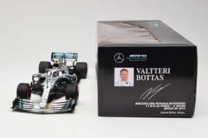 Mercedes AMG Petronas W10 #77 V. Bottas British GP 2019 Minichamps 1:18 110191077 Metal - imagen 6 de 6