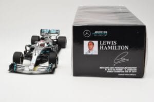Mercedes AMG Petronas W10 EQ Power+ #44 L. Hamilton USA GP F1 World Champion 2019 Minichamps 1:18 110191844 Metal - imagen 7 de 7