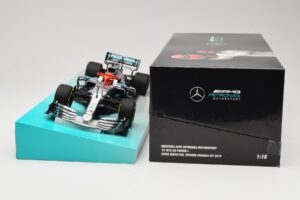 Mercedes AMG Petronas W10 EQ Power+ #44 L. Hamilton Monaco GP Winner 2019 Minichamps 1:18 113190644 Metal - imagen 6 de 6