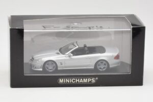 Mercedes AMG SL63 R230 Plata Minichamps 1:43 B66960018-R Metal - imagen 4 de 4