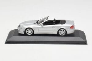 Mercedes AMG SL63 R230 Plata Wheels Type 2 Minichamps 1:43 SL63001 Metal