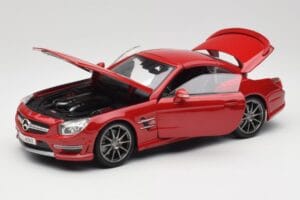 Mercedes AMG SL 63 R231 Rojo Maisto 1:18 36199 Metal - imagen 2 de 8