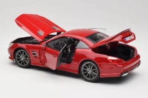 Mercedes AMG SL 63 R231 Rojo Maisto 1:18 36199 Metal - imagen 5 de 8