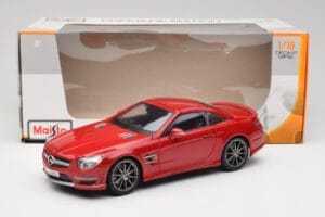 Mercedes AMG SL 63 R231 Rojo Maisto 1:18 36199 Metal - imagen 8 de 8