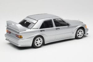 Mercedes 190E W201 2.5-16 EVO 2 Astral Plata Metallic Minichamps 1:18 155036101 Metal - imagen 2 de 6