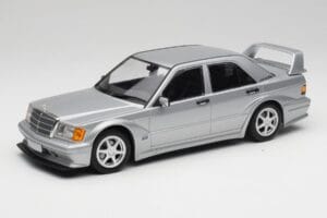 Mercedes 190E W201 2.5-16 EVO 2 Astral Plata Metallic Minichamps 1:18 155036101 Metal