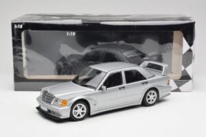 Mercedes 190E W201 2.5-16 EVO 2 Astral Plata Metallic Minichamps 1:18 155036101 Metal - imagen 6 de 6