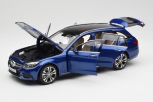 Mercedes C-Class S205 T-Modell Brilliant Azul Metalizado Norev 1:18 B66960257 Metal - imagen 2 de 8