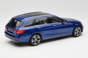 Mercedes C-Class S205 T-Modell Brilliant Azul Metalizado Norev 1:18 B66960257 Metal - imagen 3 de 8