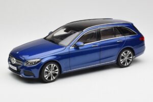 Mercedes C-Class S205 T-Modell Brilliant Azul Metalizado Norev 1:18 B66960257 Metal