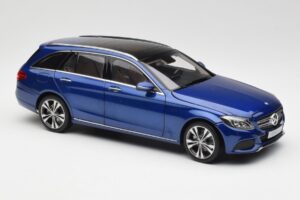 Mercedes C-Class S205 T-Modell Brilliant Azul Metalizado Norev 1:18 B66960257 Metal - imagen 6 de 8