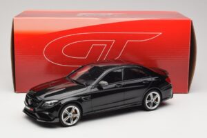 Mercedes C-Class W205 Brabus 650 Negro GT Spirit 1:18 GT132 Resina - imagen 6 de 6