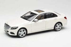 Mercedes C-Class W205 Diamond Blanco Metalizado Norev 1:18 B66960256 Metal