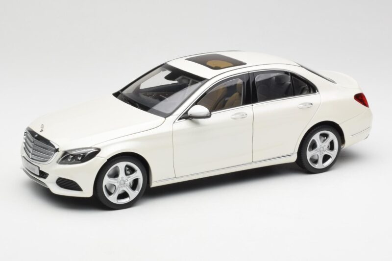Mercedes C-Class W205 Diamond Blanco Metalizado Norev 1:18 B66960256 Metal