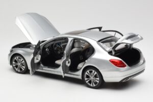 Mercedes C-Class W205 Iridium Plata Metalizado Norev 1:18 B66960253 Metal - imagen 5 de 8