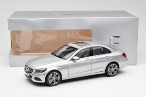 Mercedes C-Class W205 Iridium Plata Metalizado Norev 1:18 B66960253 Metal - imagen 8 de 8