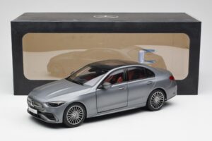 Mercedes C-Class W206 Designo Selenite Gris Magno NZG 1:18 B66960638 Metal - imagen 2 de 8