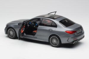 Mercedes C-Class W206 Designo Selenite Gris Magno NZG 1:18 B66960638 Metal - imagen 7 de 8