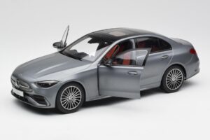 Mercedes C-Class W206 Designo Selenite Gris Magno NZG 1:18 B66960638 Metal - imagen 8 de 8