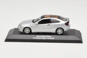 Mercedes C-Class W203 Sport Coupe Plata Minichamps 1:43 B66961916 Metal
