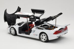 Mercedes C112 Sport Blanco & Negro Guiloy 1:18 68521 Metal - imagen 5 de 8