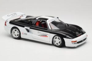 Mercedes C112 Sport Blanco & Negro Guiloy 1:18 68521 Metal - imagen 6 de 8