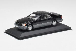 Mercedes C140 600 SEC Negro Minichamps 1:43 32600 Metal - imagen 2 de 4