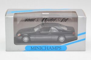 Mercedes C140 600 SEC Negro Minichamps 1:43 32600 Metal - imagen 4 de 4