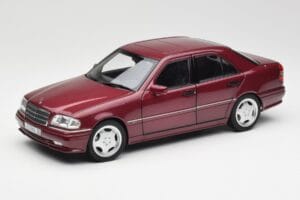 Mercedes AMG C36 W202 Almandine Rojo Norev 1:18 B66040706 Metal