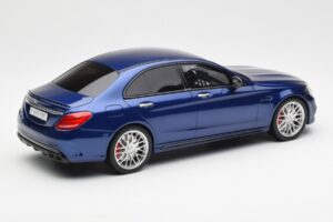 Mercedes AMG C63 S W205 Azul GT Spirit 1:18 ZM044 Resina - imagen 2 de 6