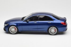 Mercedes AMG C63 S W205 Azul GT Spirit 1:18 ZM044 Resina - imagen 3 de 6