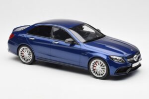 Mercedes AMG C63 S W205 Azul GT Spirit 1:18 ZM044 Resina - imagen 4 de 6