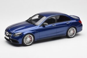 Mercedes AMG C63 S W205 Azul GT Spirit 1:18 ZM044 Resina