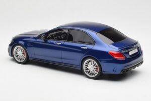 Mercedes AMG C63 S W205 Azul GT Spirit 1:18 ZM044 Resina - imagen 5 de 6