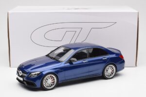 Mercedes AMG C63 S W205 Azul GT Spirit 1:18 ZM044 Resina - imagen 6 de 6