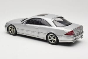 Mercedes CL500 C215 Lorinser Silver Metallic AUTOart 1:18 70121 Metal - imagen 7 de 8